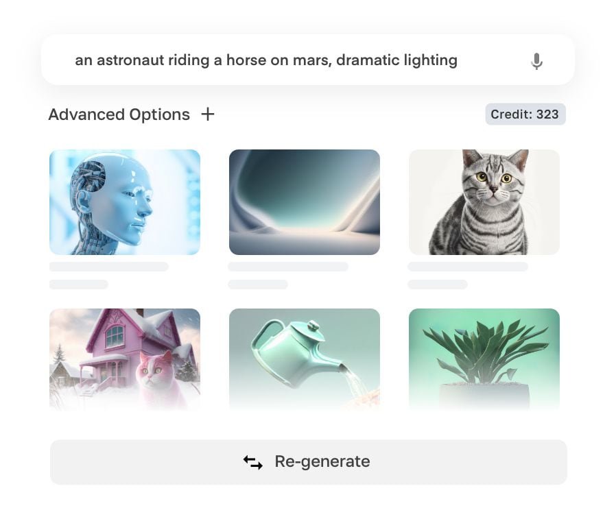 Generate. Create. Download.